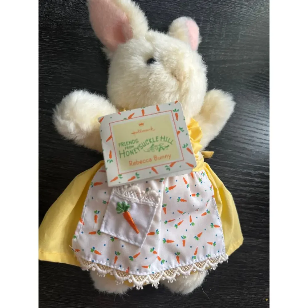 Hallmark Friends From Honeysuckle Hill Rebecca Bunny Plush Rabbit‎ New With Tag